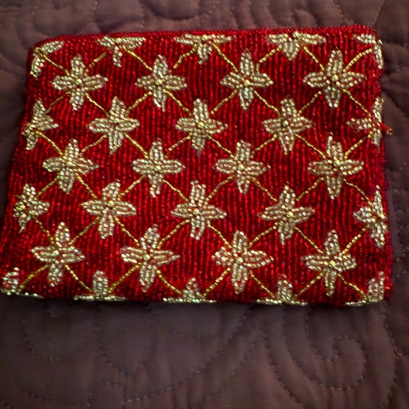 Neiman Marcus Vibrant Red Accessory - Picture 4 of 5